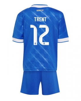 Billige Fotballdrakt Real Madrid Alexander-Arnold #12 Replika Tredjedraktsett Barn 2025-26 Kortermet (med bukser)